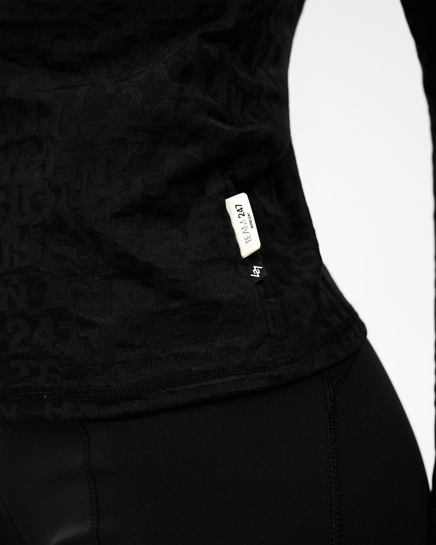 247 Performance Burnout Long Sleeve - Black
