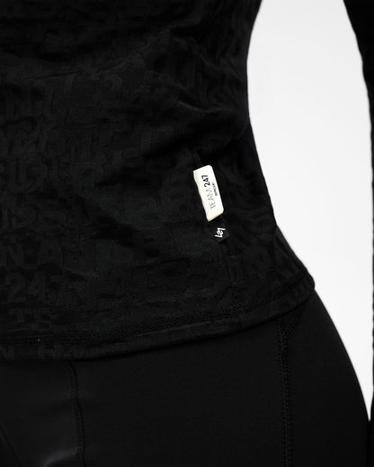 247 Performance Burnout Long Sleeve - Black