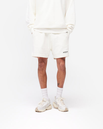 Represent Owners Club Shorts - Flat White
