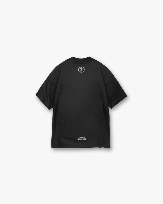 World Championship T-Shirt - Stained Black