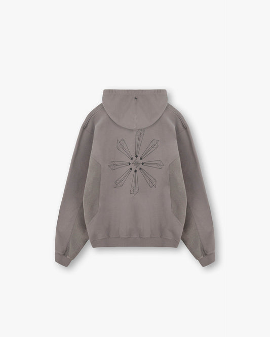 247 Uprising Zip Hoodie - Steel