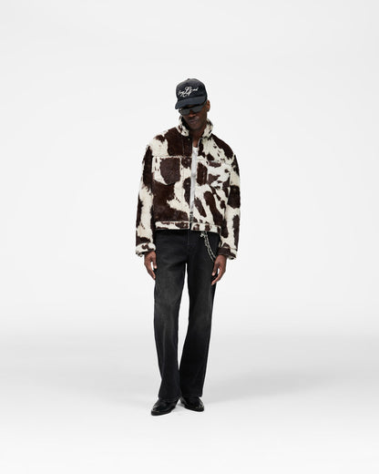 Cowhide Trucker Jacket - Multi