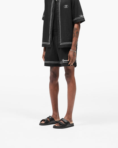 Border Short - Jet Black