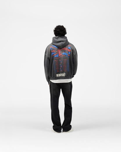 Dream On Tour Hoodie - Sun Fade Grey