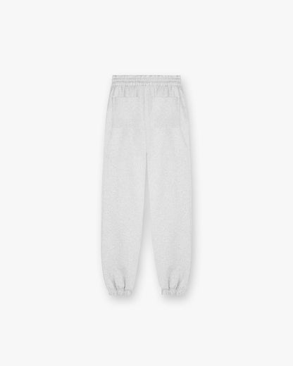 Initial Cuffed Sweatpant - Ice Grey Marl