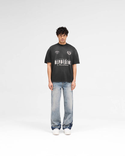 World Championship T-Shirt - Stained Black