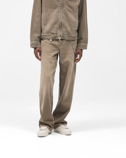 R3 Baggy Denim - Washed Olive