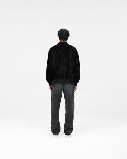 Bordeaux Brushed Jacket - Black