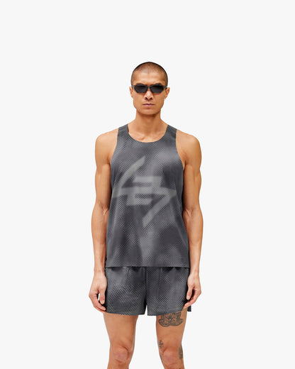 247 Ultra Singlet - Black Fade Out