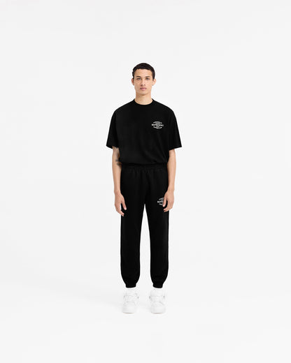 Represent Owners Club Stamp Sweatpant - Jet Black