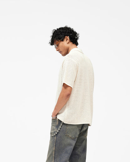 Pico Knit Shirt - Ecru