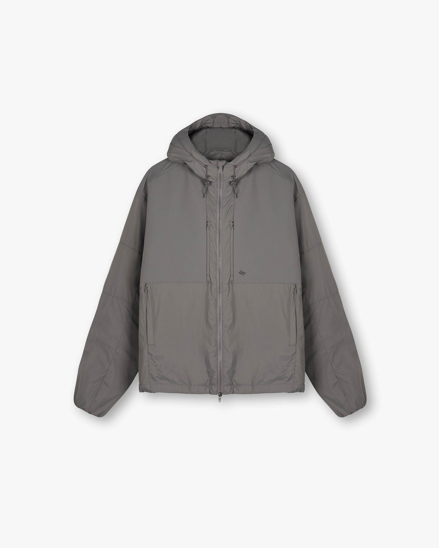 247 Panelled Insulated Jacket - Steel