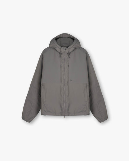 247 Panelled Insulated Jacket - Steel