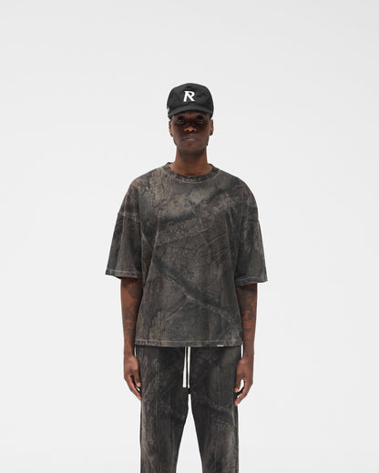 Initial Overdye Realtree® Boxy T-Shirt - Overdyed Black