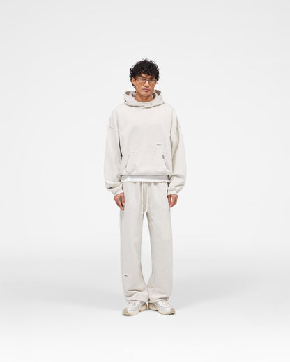 Micro Owners Club Hoodie - Cream Marl