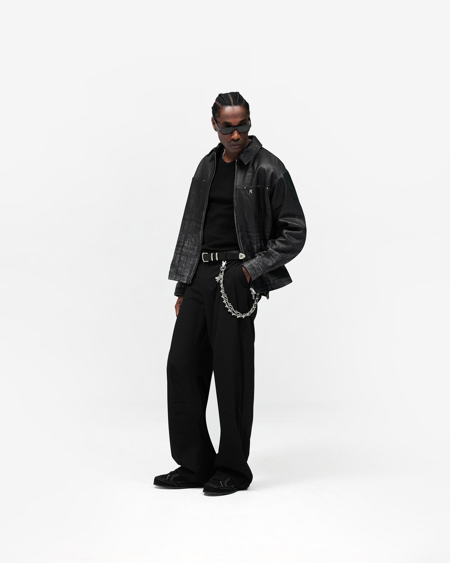 Rodeo Leather Jacket - Jet Black