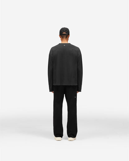 247 On A Mission Long Sleeve T-Shirt - Jet Black