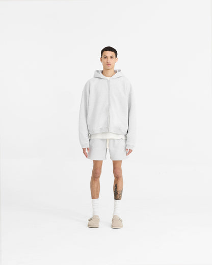 Initial Sweatshorts - Ice Grey Marl