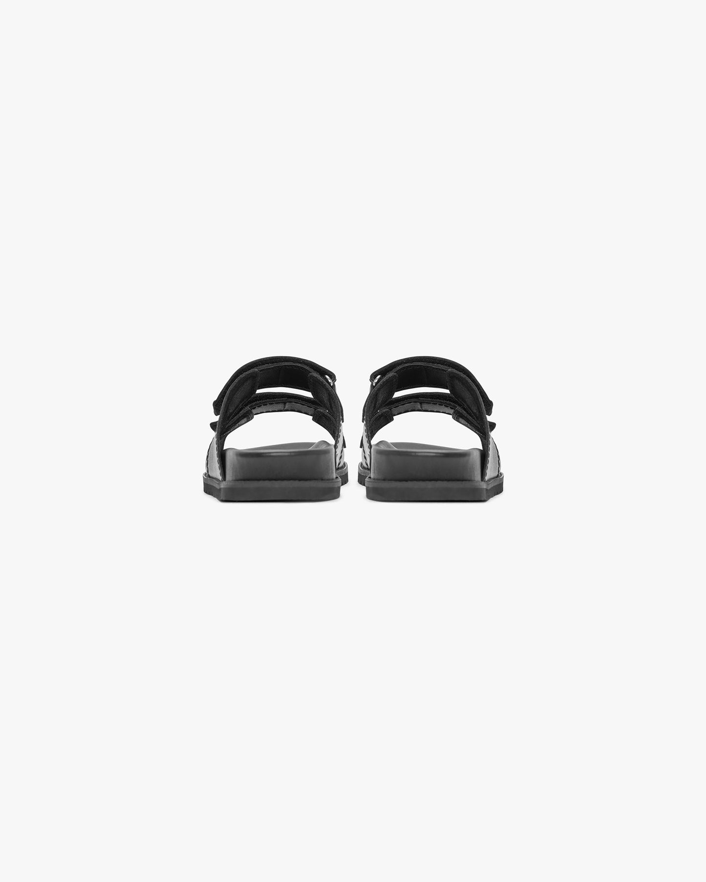 Initial Sandal - Black