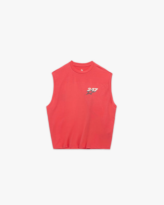 Team 247 Star Tank - Racing Red