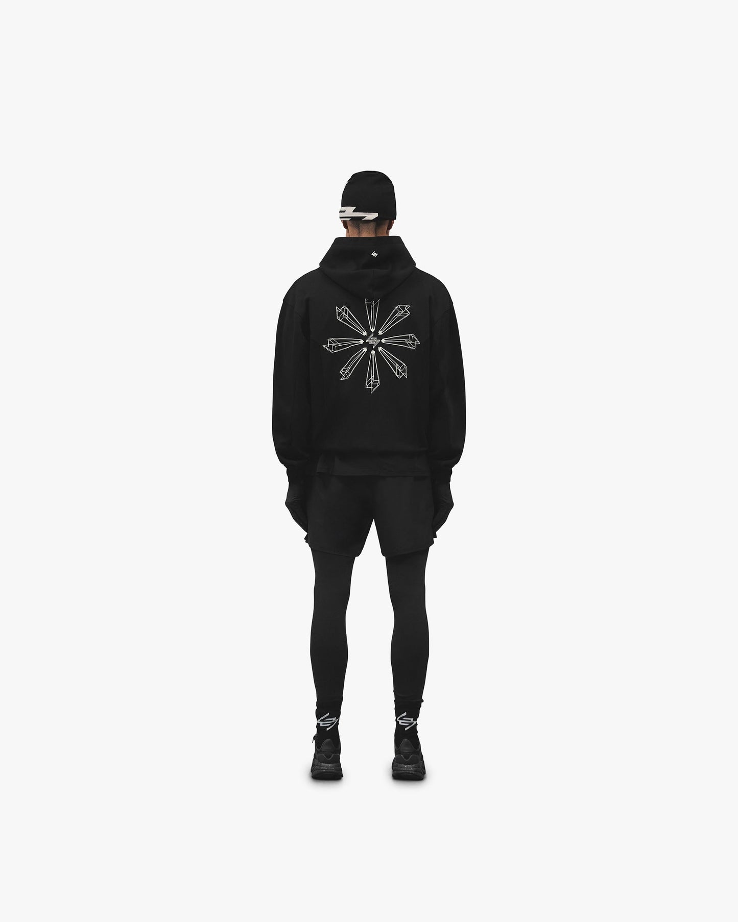 247 Uprising Zip Hoodie - Black