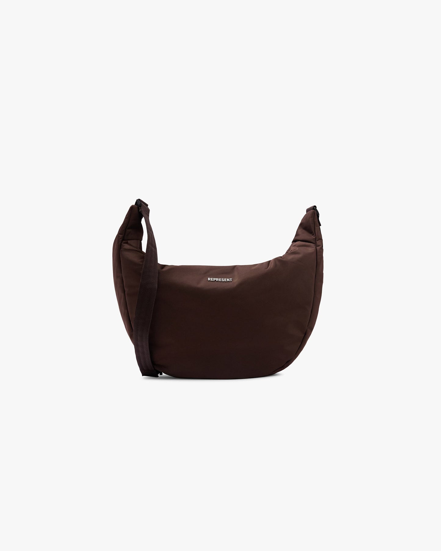 Padded Sling Bag - Dark Brown