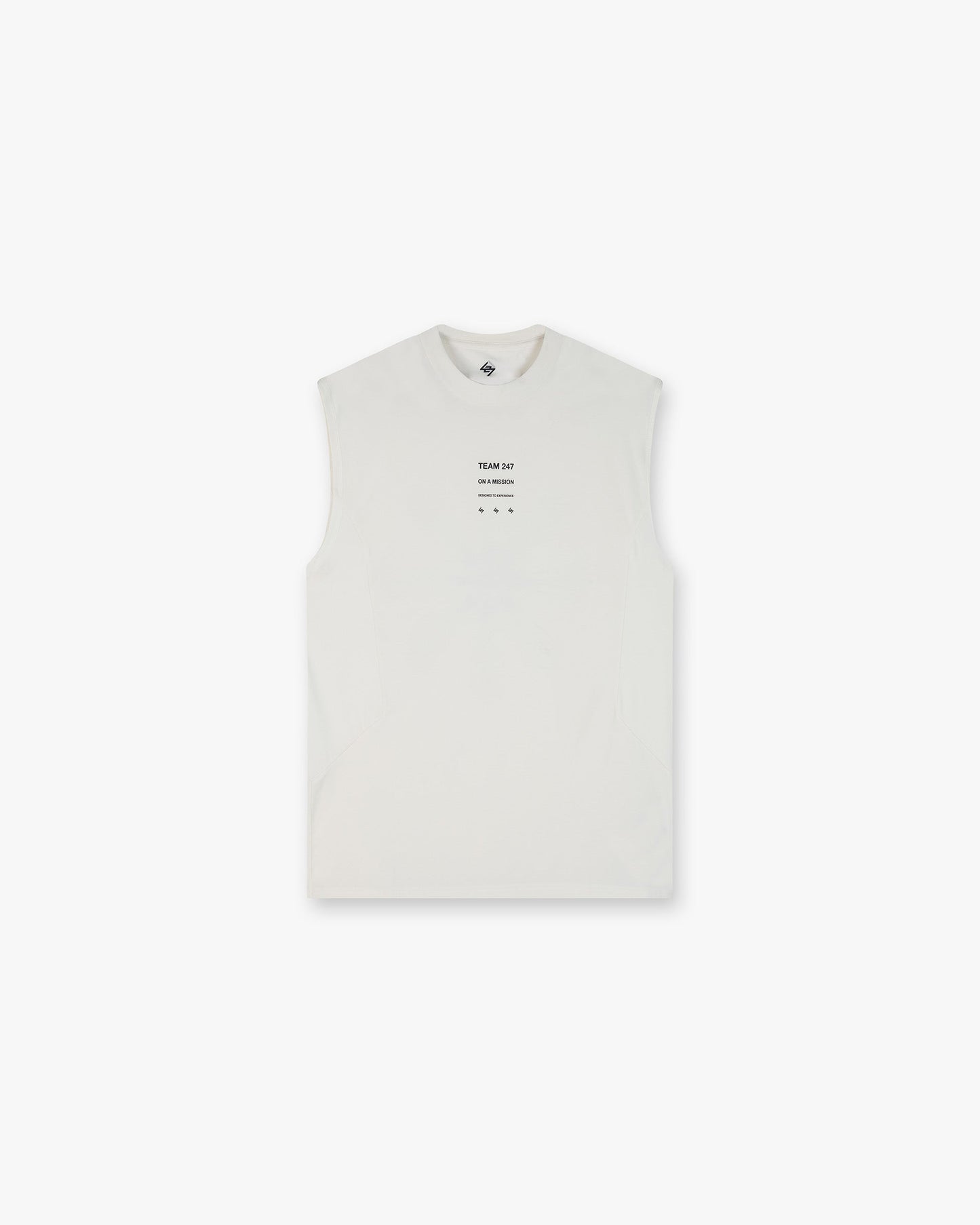 247 Uprising Oversized Tank - Flat White