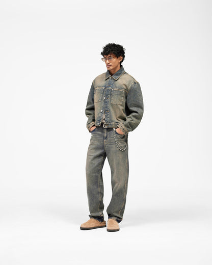 R3 Baggy Denim - Blue Cream