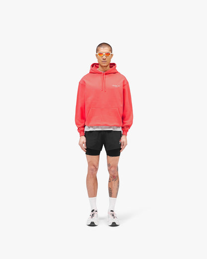 Team 247 Oversized Hoodie  - Racing Red