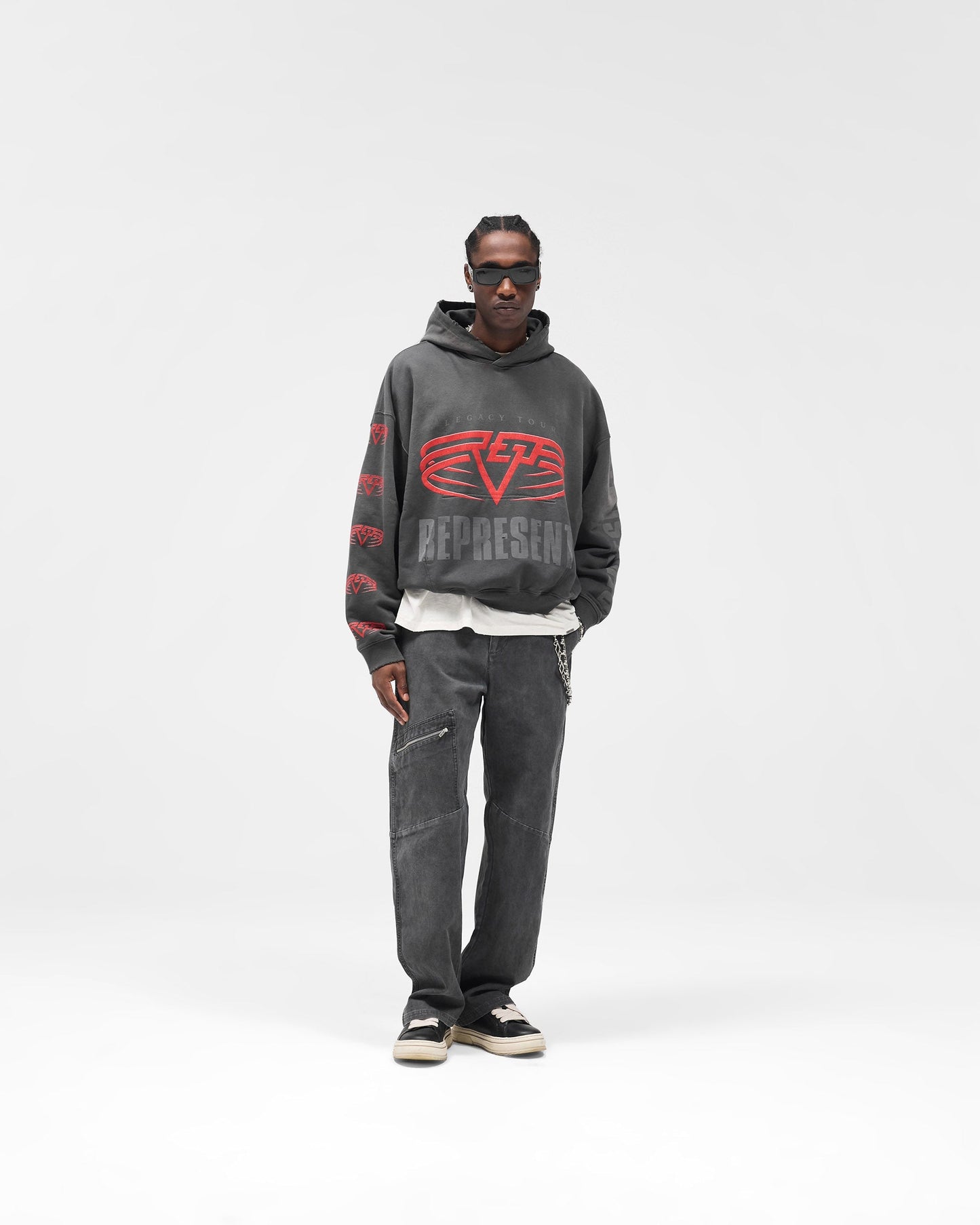 Cotton Workwear Pant - Washed Black
