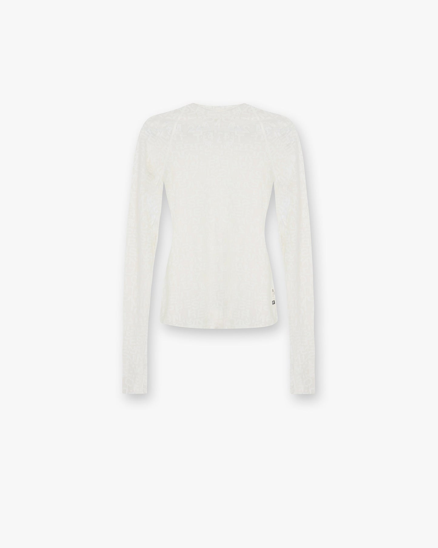 247 Performance Burnout Long Sleeve - Off White