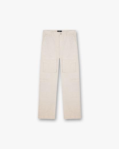 Front Pocket Cargo Pant - Champagne