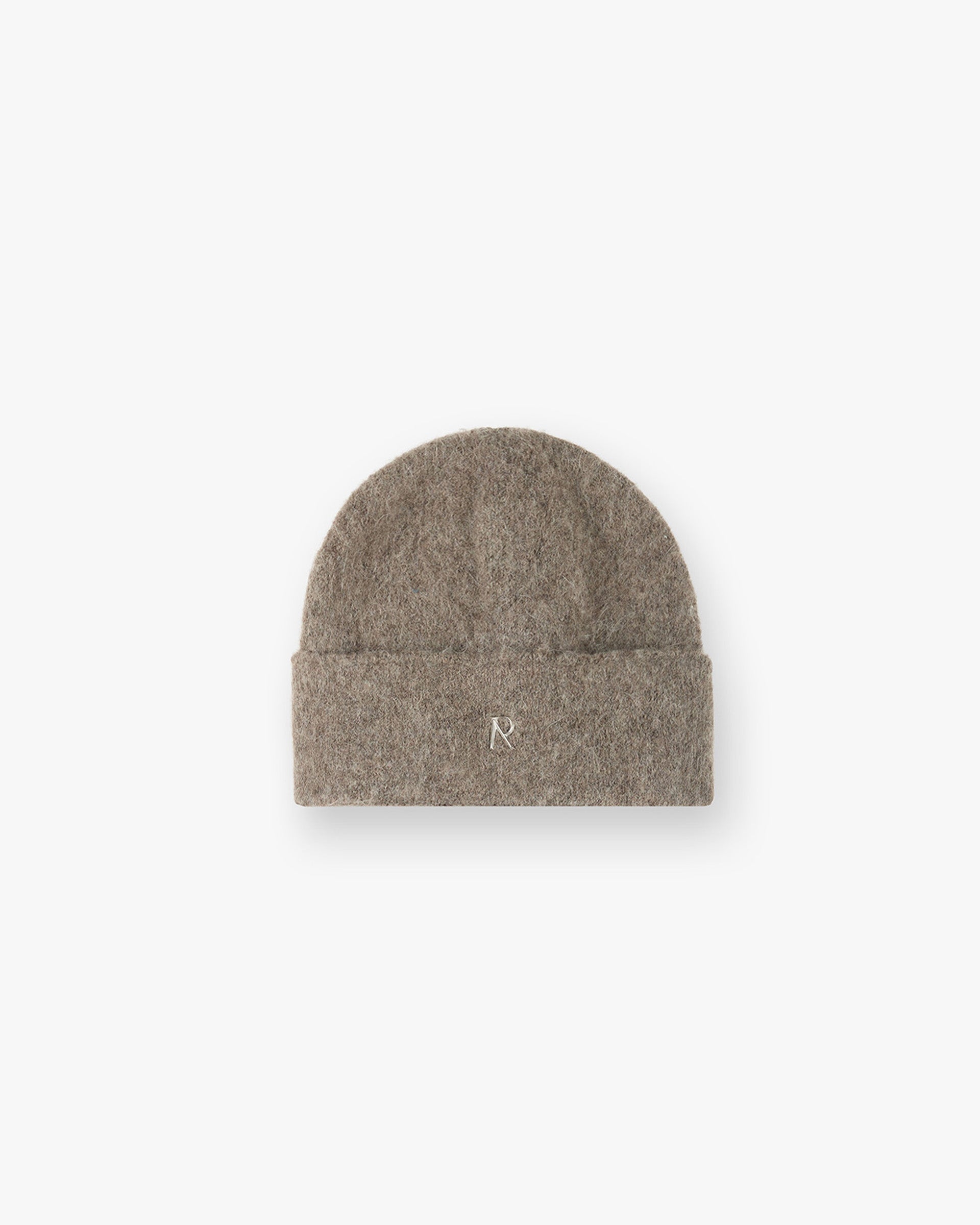 Textured Knit Beanie - Nero