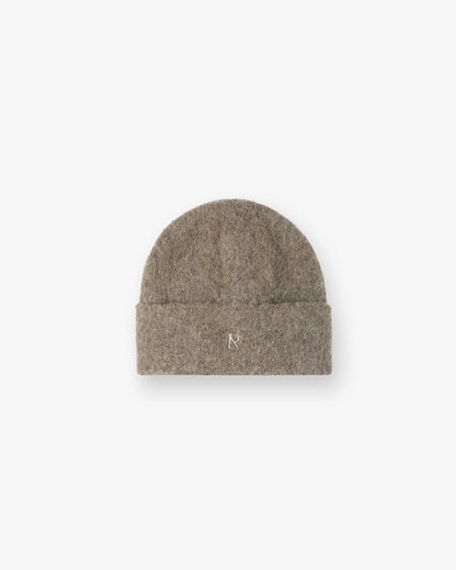 Textured Knit Beanie - Nero