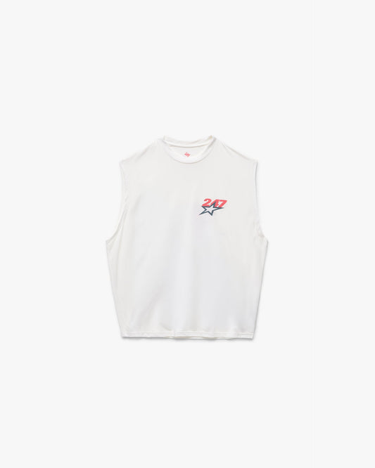 Team 247 Star Tank - Flat White