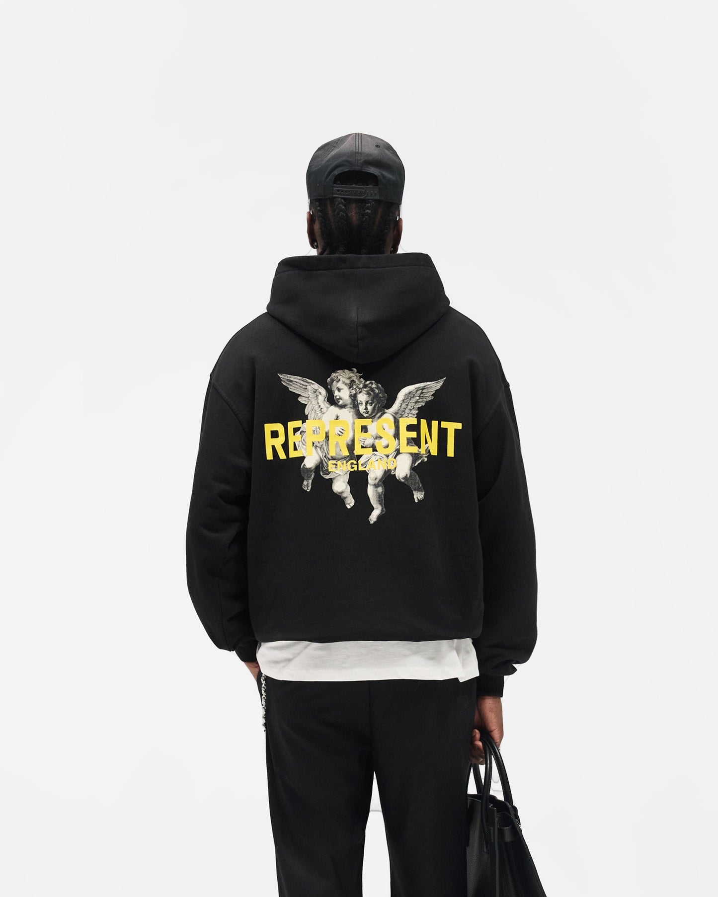 Legacy Cherubs Hoodie - Jet Black