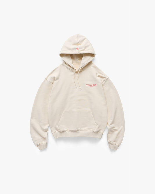 Team 247 Oversized Hoodie - Cream