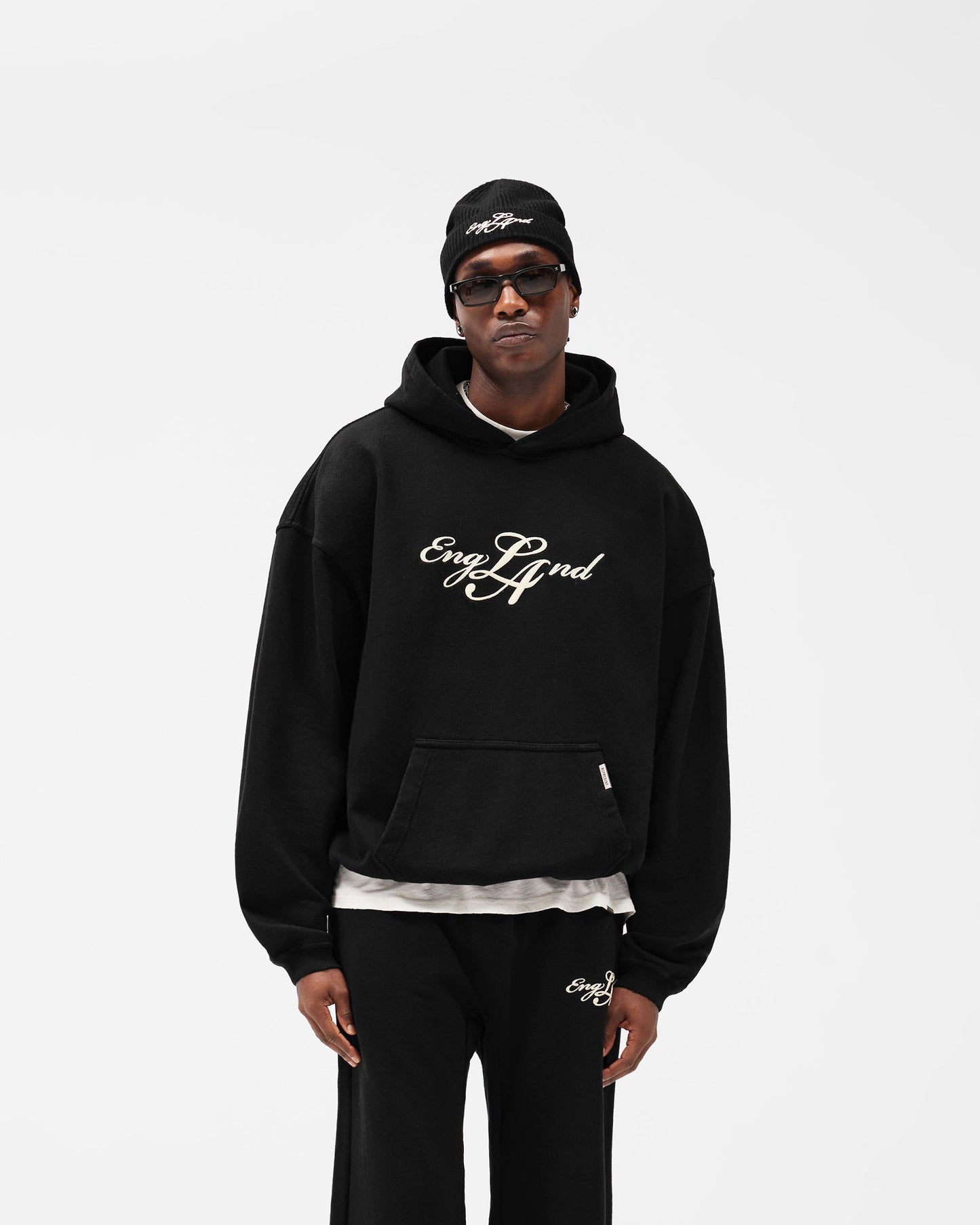 EngLAnd Hoodie - Jet Black