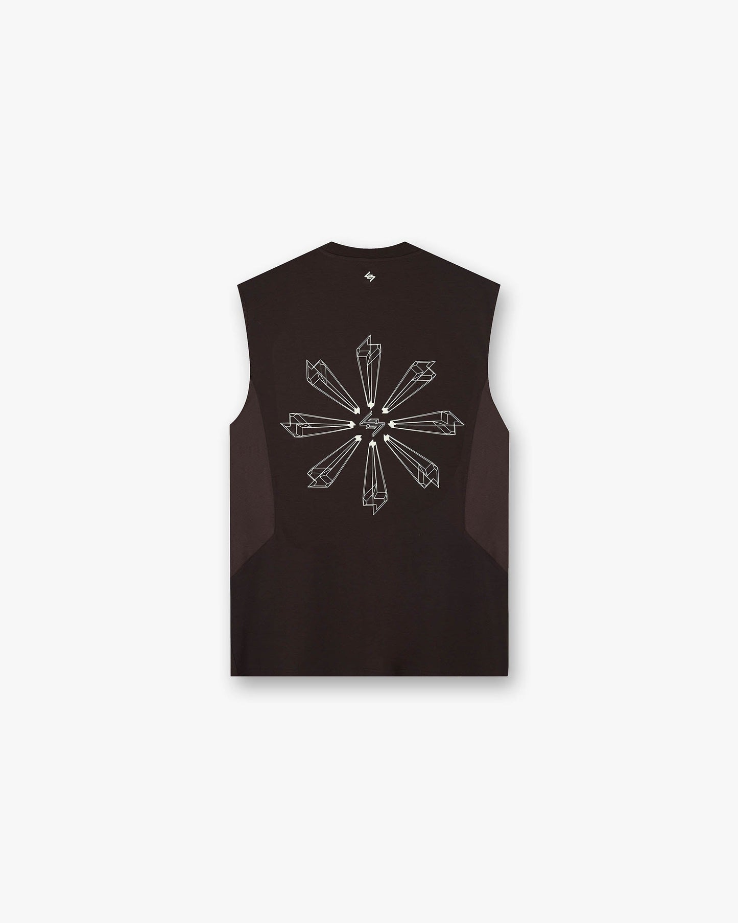 247 Uprising Oversized Tank - Chocolate
