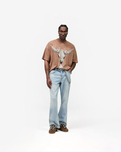 British Cowboys T-Shirt - Dusty Brown