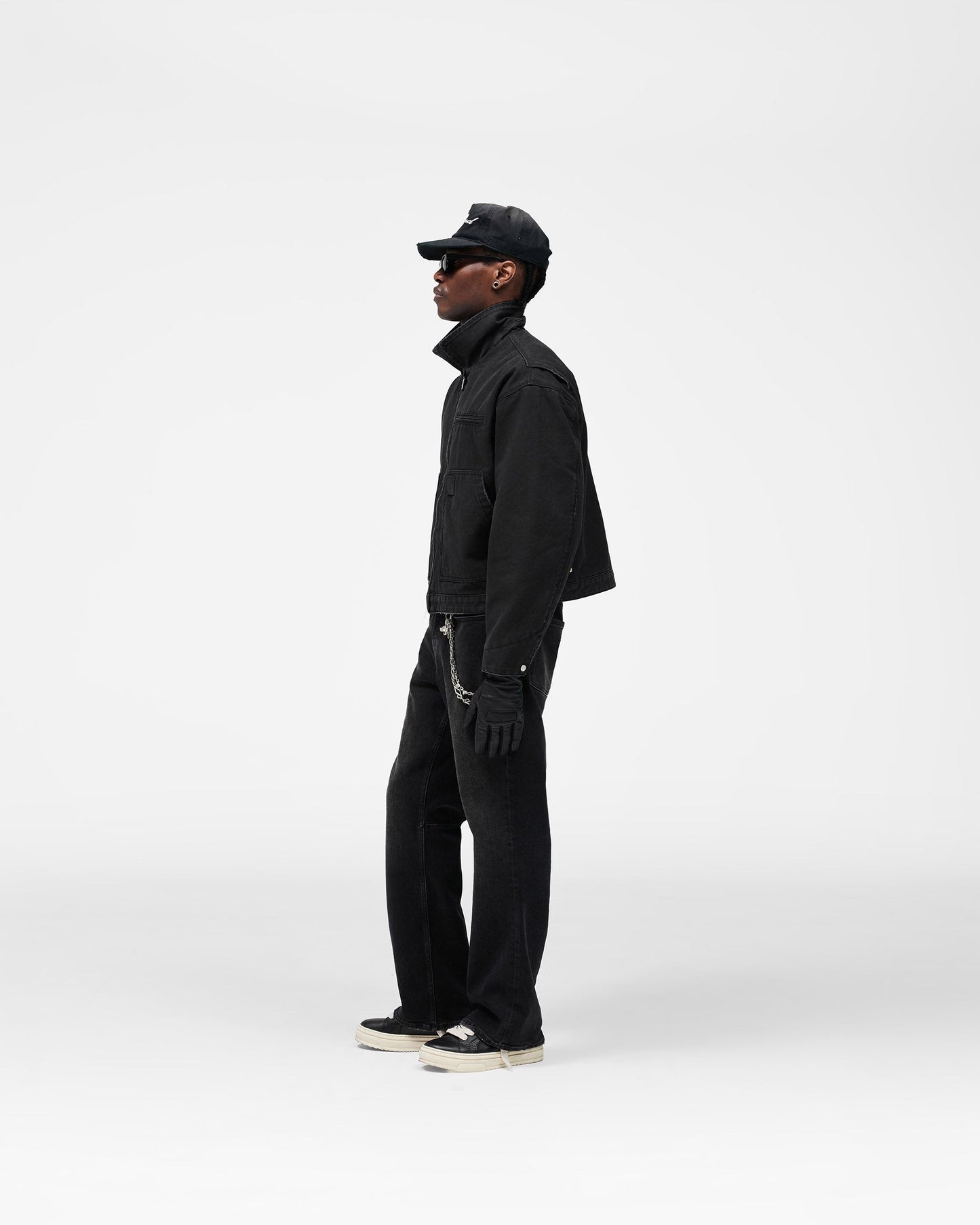 Heaton Workwear Jacket - Washed Black