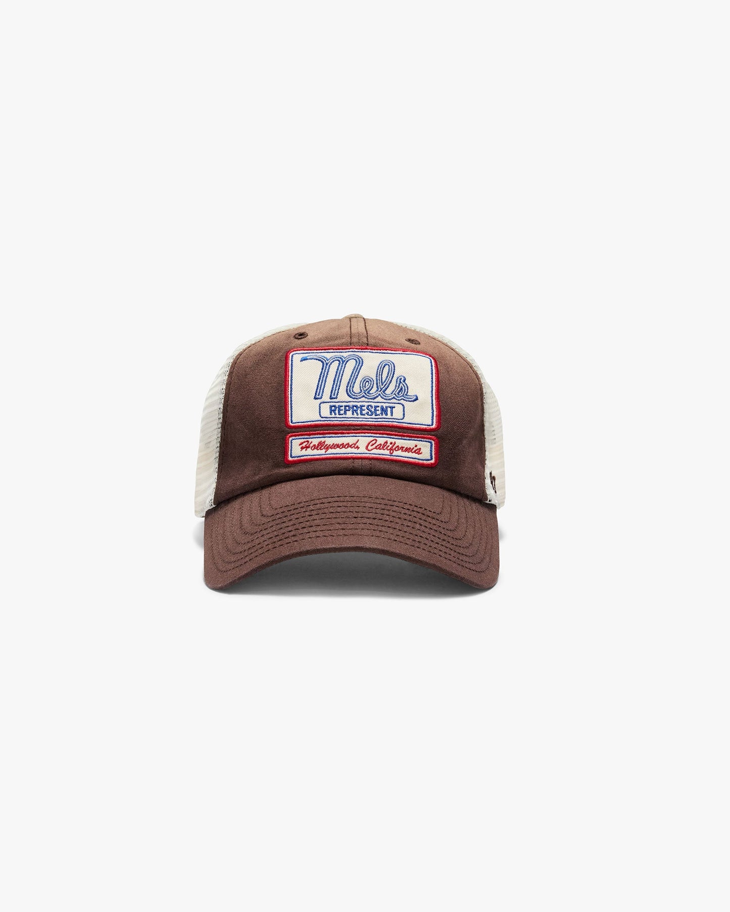 Represent x Mels Diner x 47 Cap - Brown