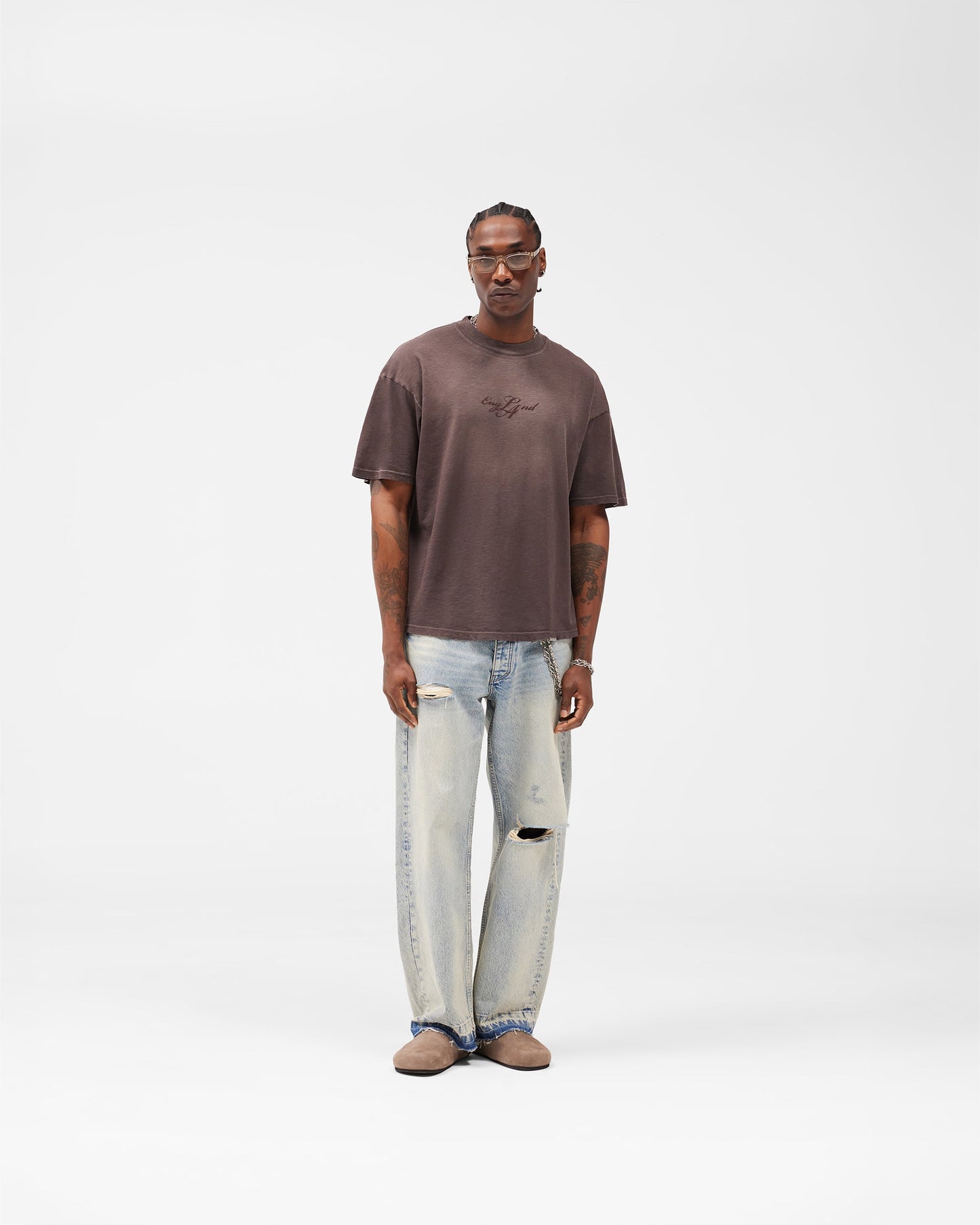 EngLAnd T-Shirt - Washed Brown